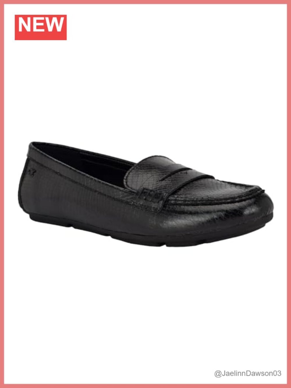 Faux Leather Slip-On Loafer Women's Casual Round Toe